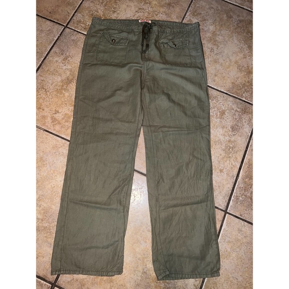 Johnny Was Pants - Johnny Was Linen Pants Size Medium
